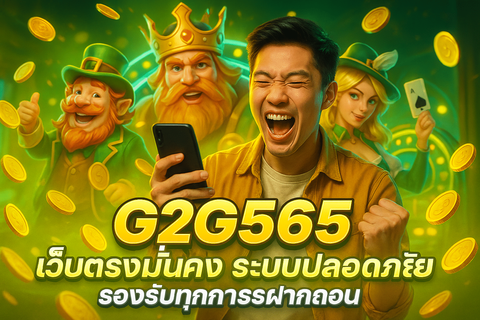 G2G565 เว็บตรงมั่นคง ระบบปลอดภัย รองรับทุกการฝากถอน