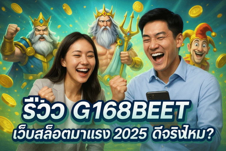 รีวิว G168BET เว็บสล็อตมาแรง 2025 ดีจริงไหม?