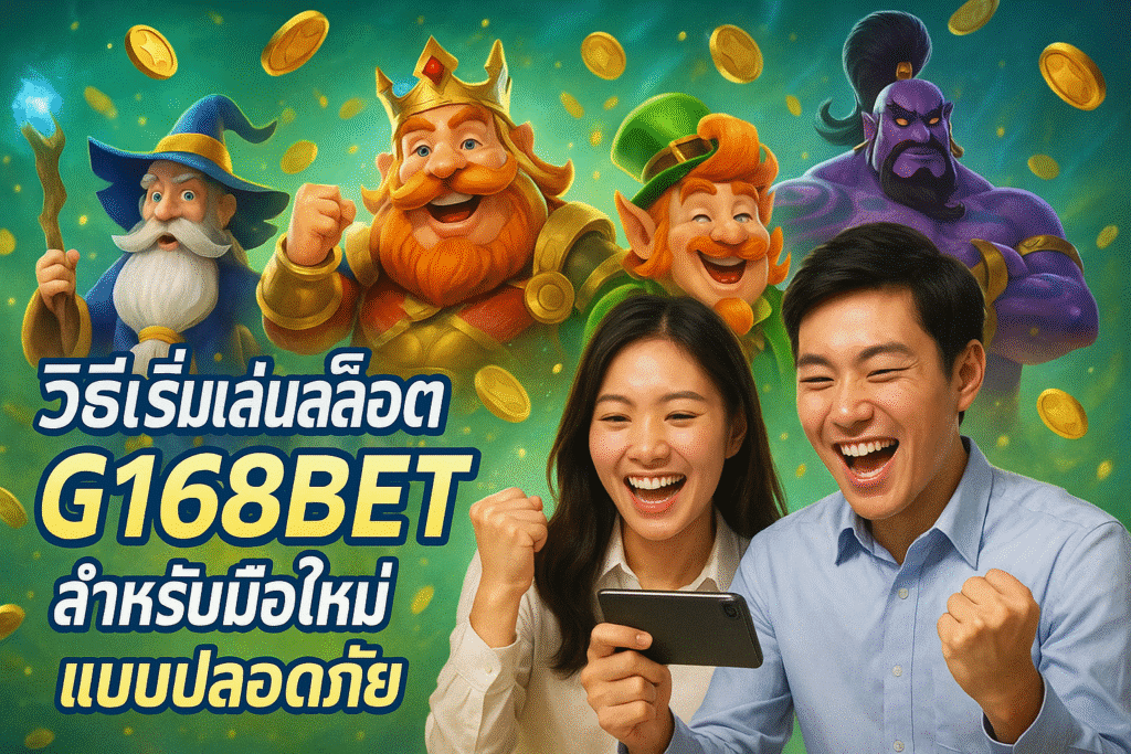 วิธีเริ่มเล่นสล็อต G168BET สำหรับมือใหม่แบบปลอดภัย